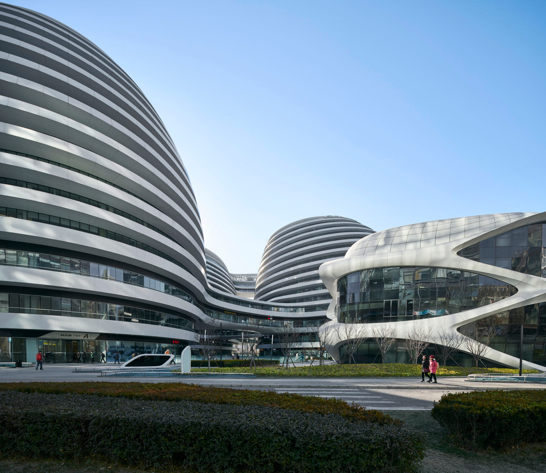 Galaxy Soho Beijing, China. Architectural photographer Asia