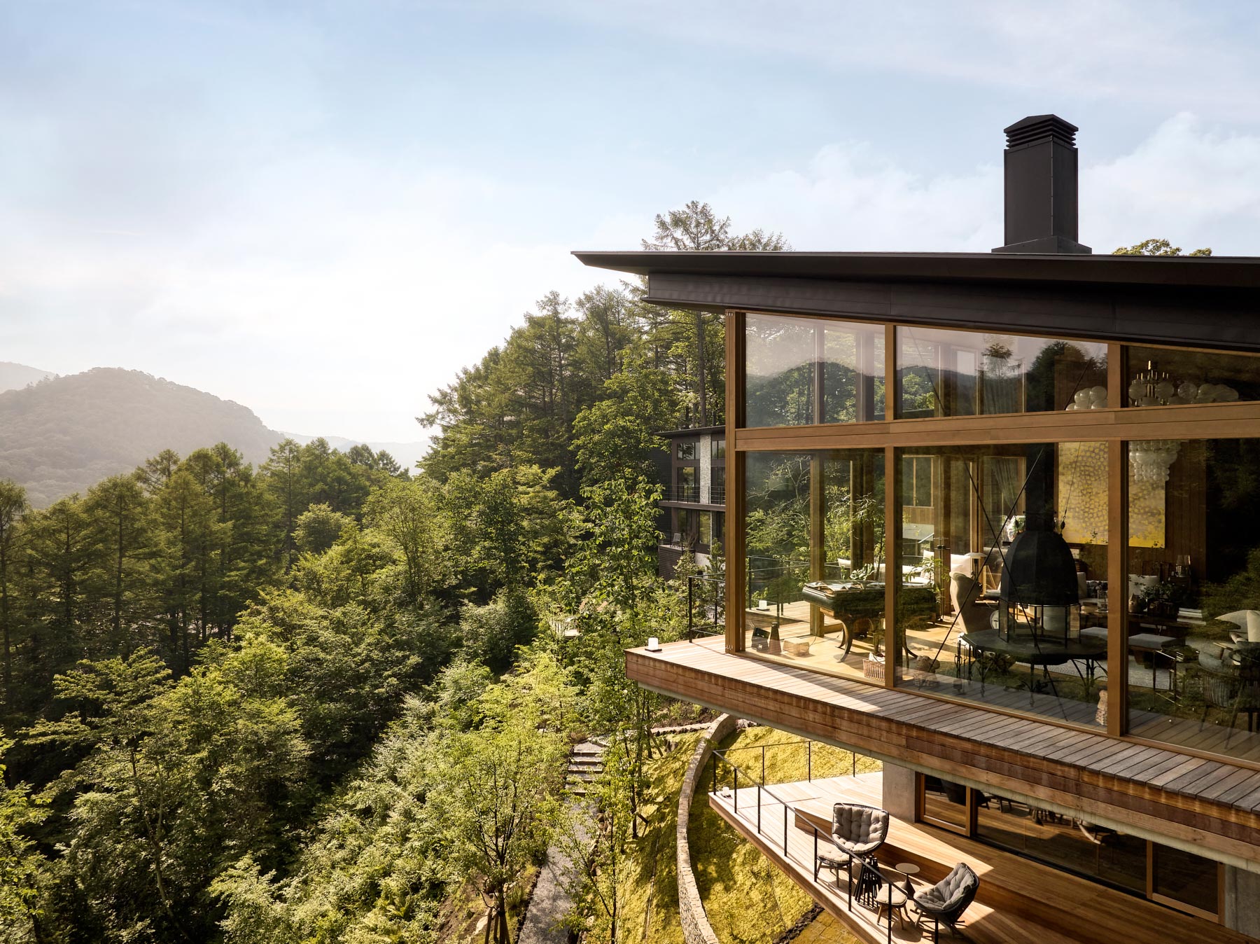 Owen Raggett, Architectural photographer, Singapore.  Private House, Tokyo, Japan. Architectural, Interior photographer Asia 
