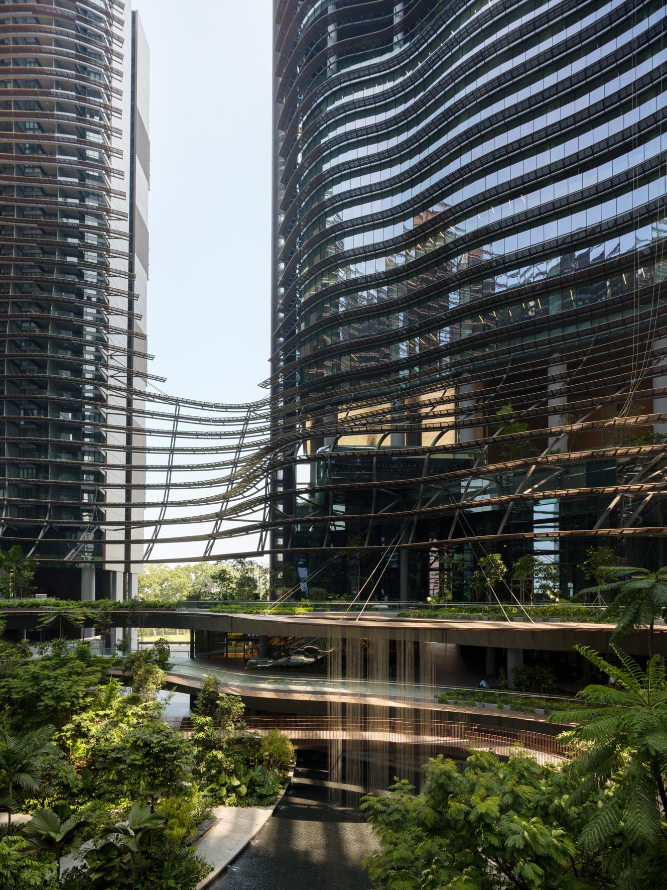Owen Raggett, architectural photographer, Singapore. Marina One, Singapore. 