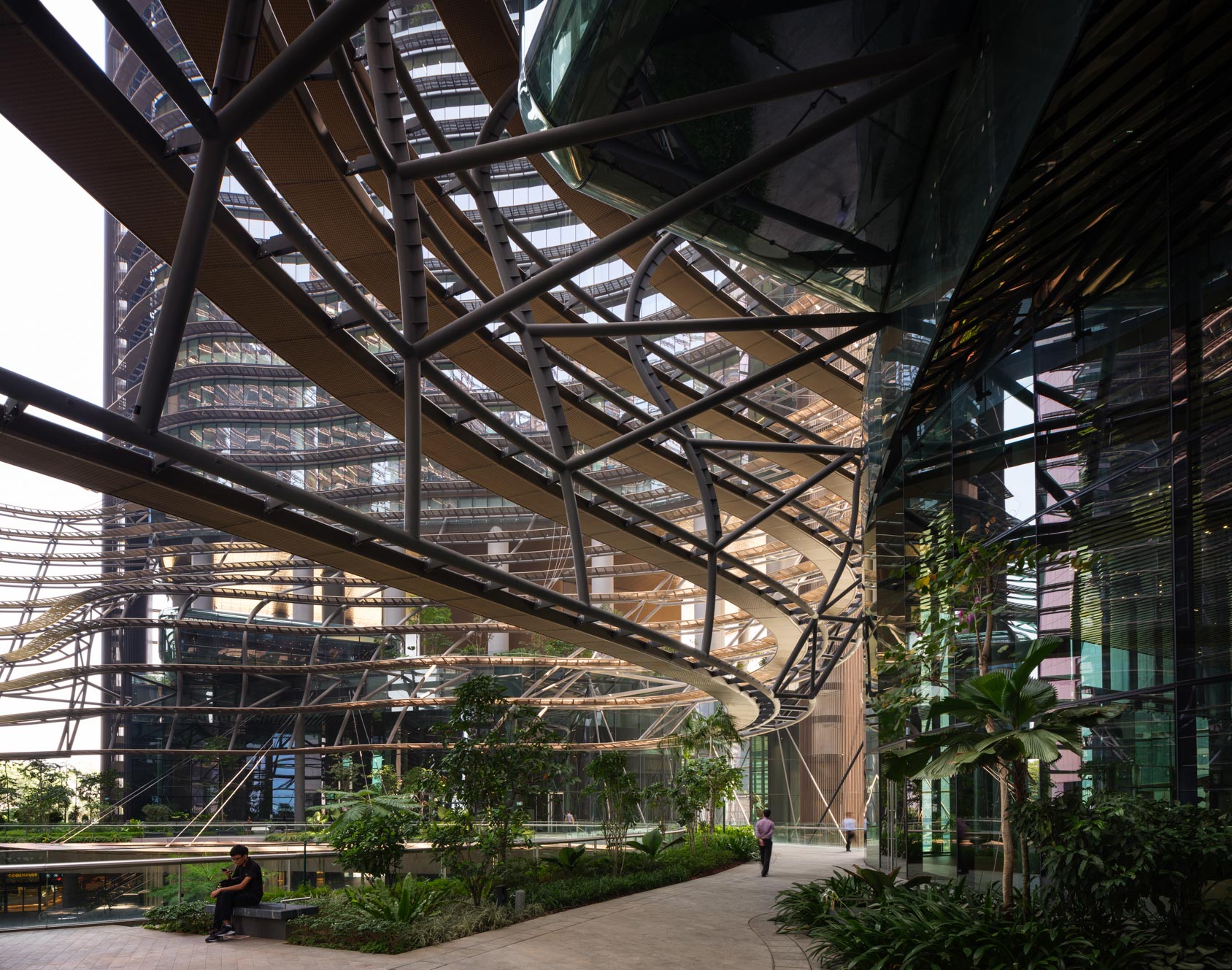 Owen Raggett, architectural photographer, Singapore. Marina One, Singapore. 