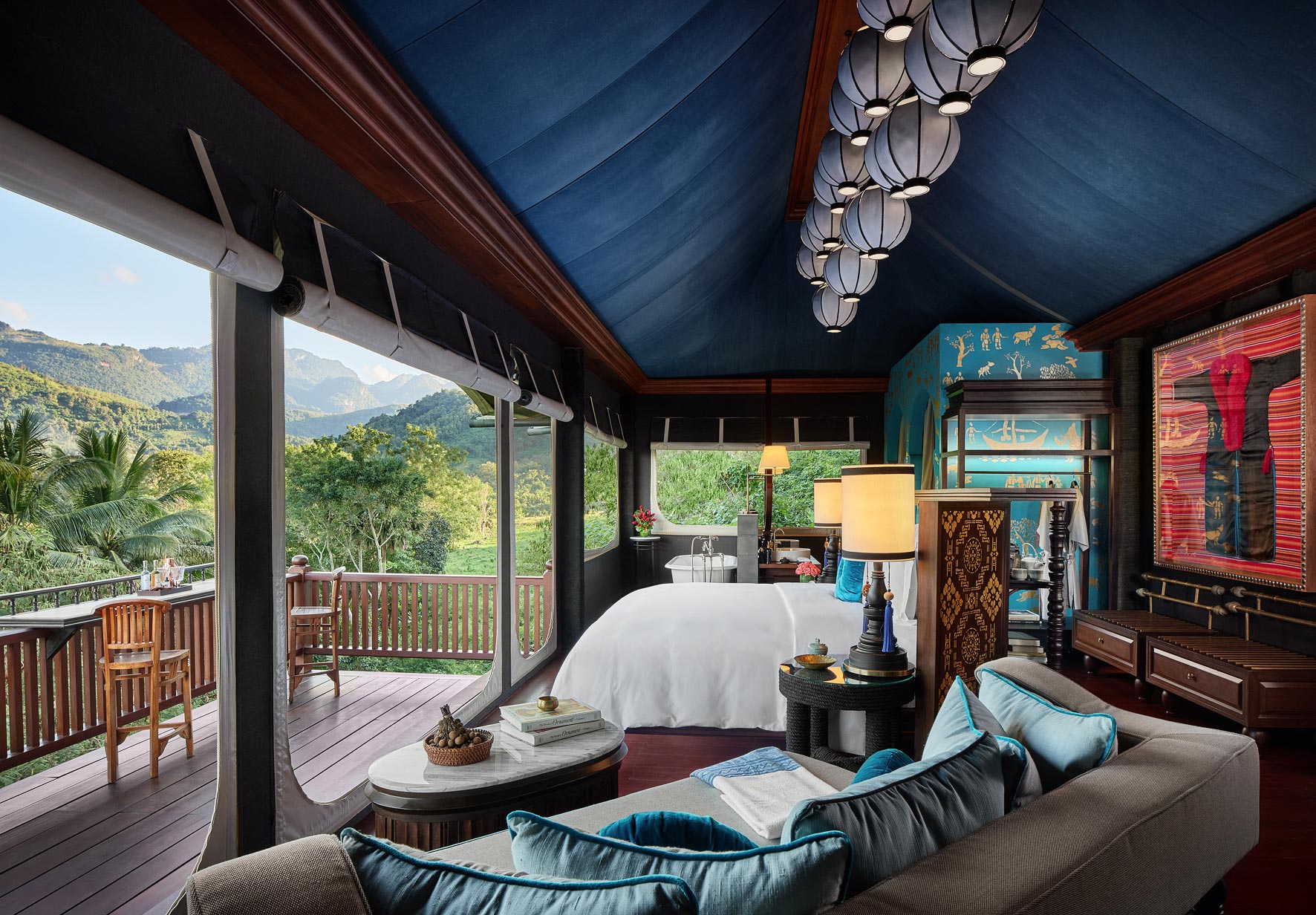 Owen Raggett, Architectural photographer, Singapore. Rosewood Hotel, Luang Prabang, Laos. 