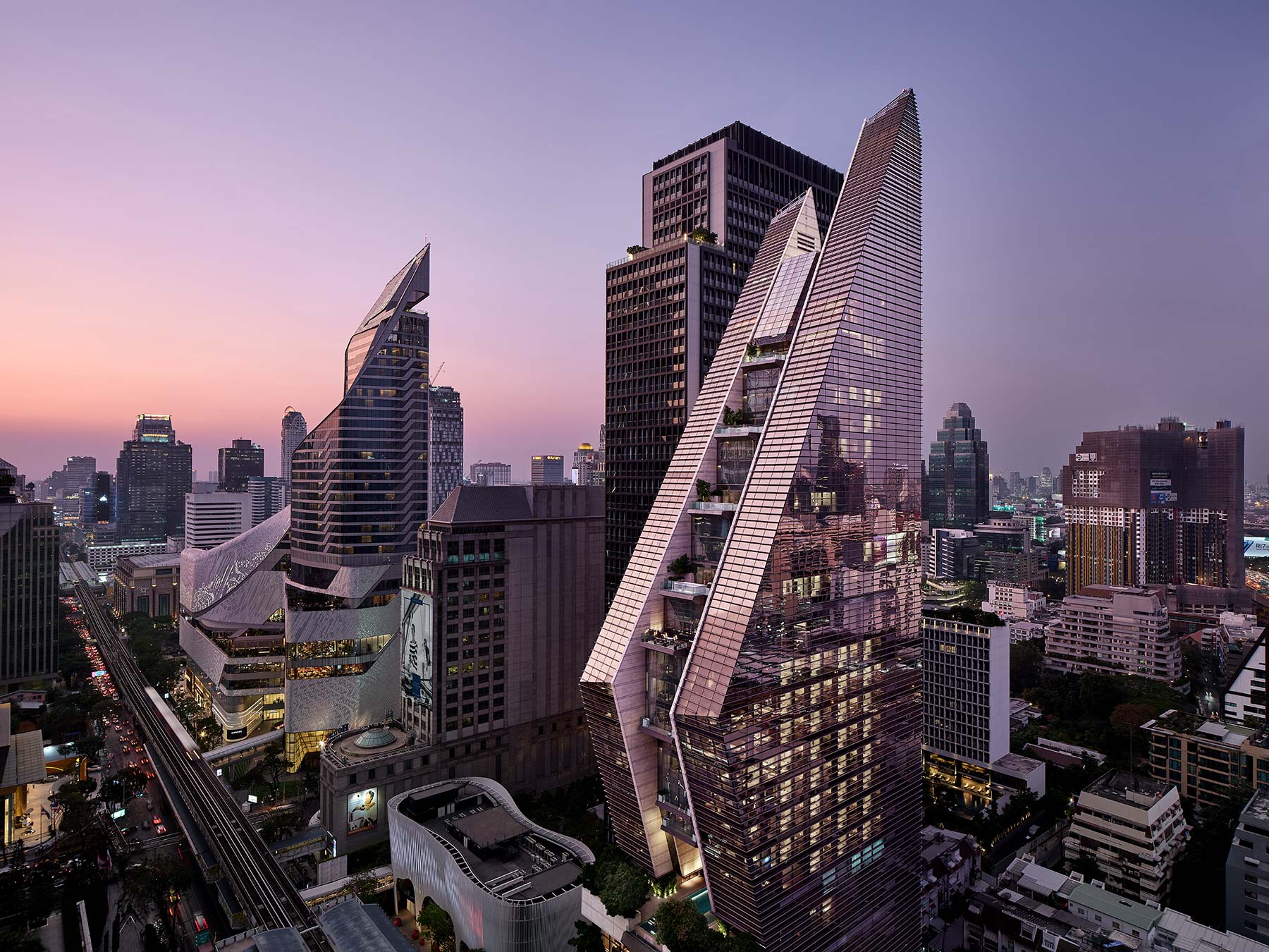 Owen Raggett, Architectural photographer Singapore. Rosewood Hotel, Bangkok, Thailand. 
