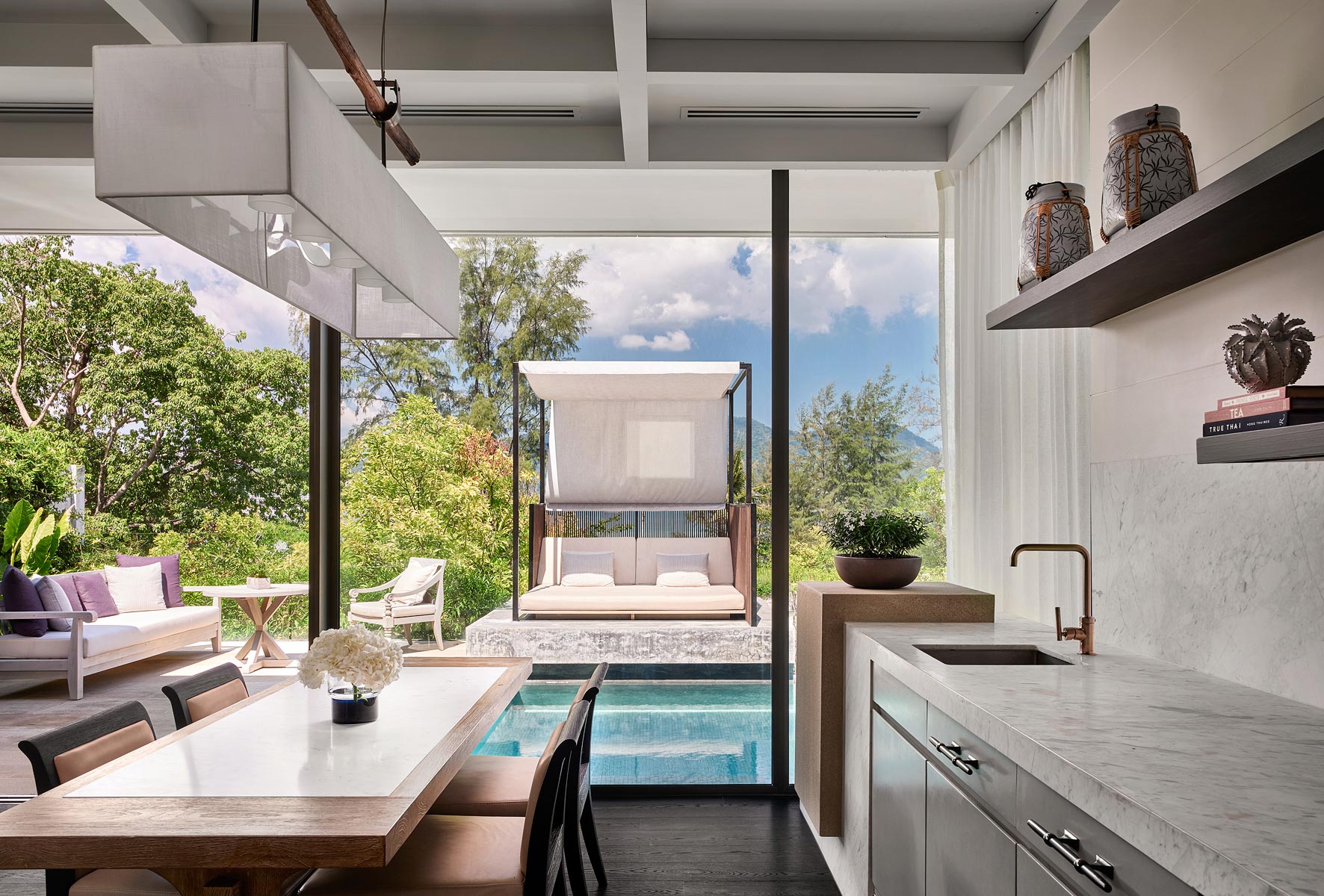Rosewood Hotel, Phuket, Thailand. Architectural photographer Asia 