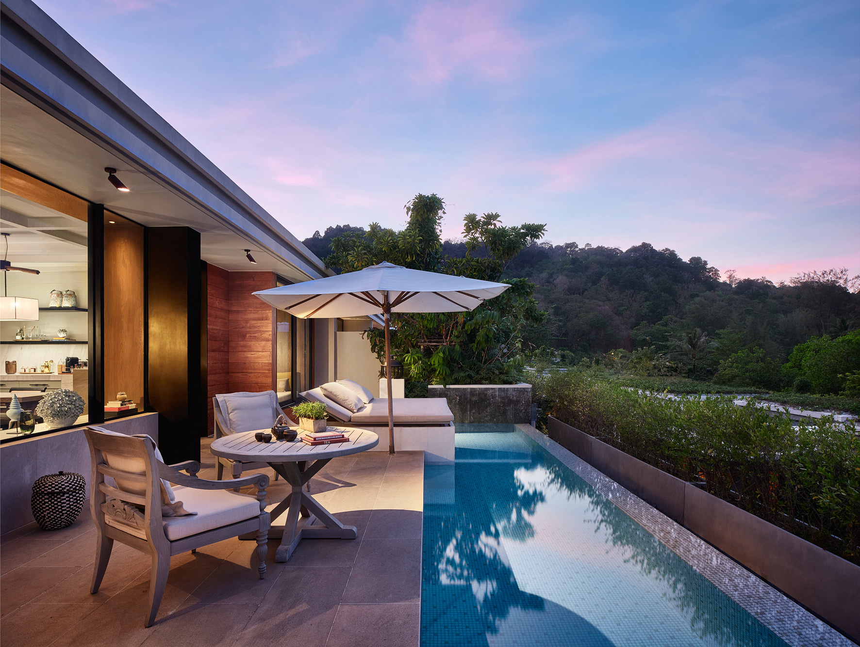 Rosewood Hotel, Phuket, Thailand. Architectural photographer Asia 