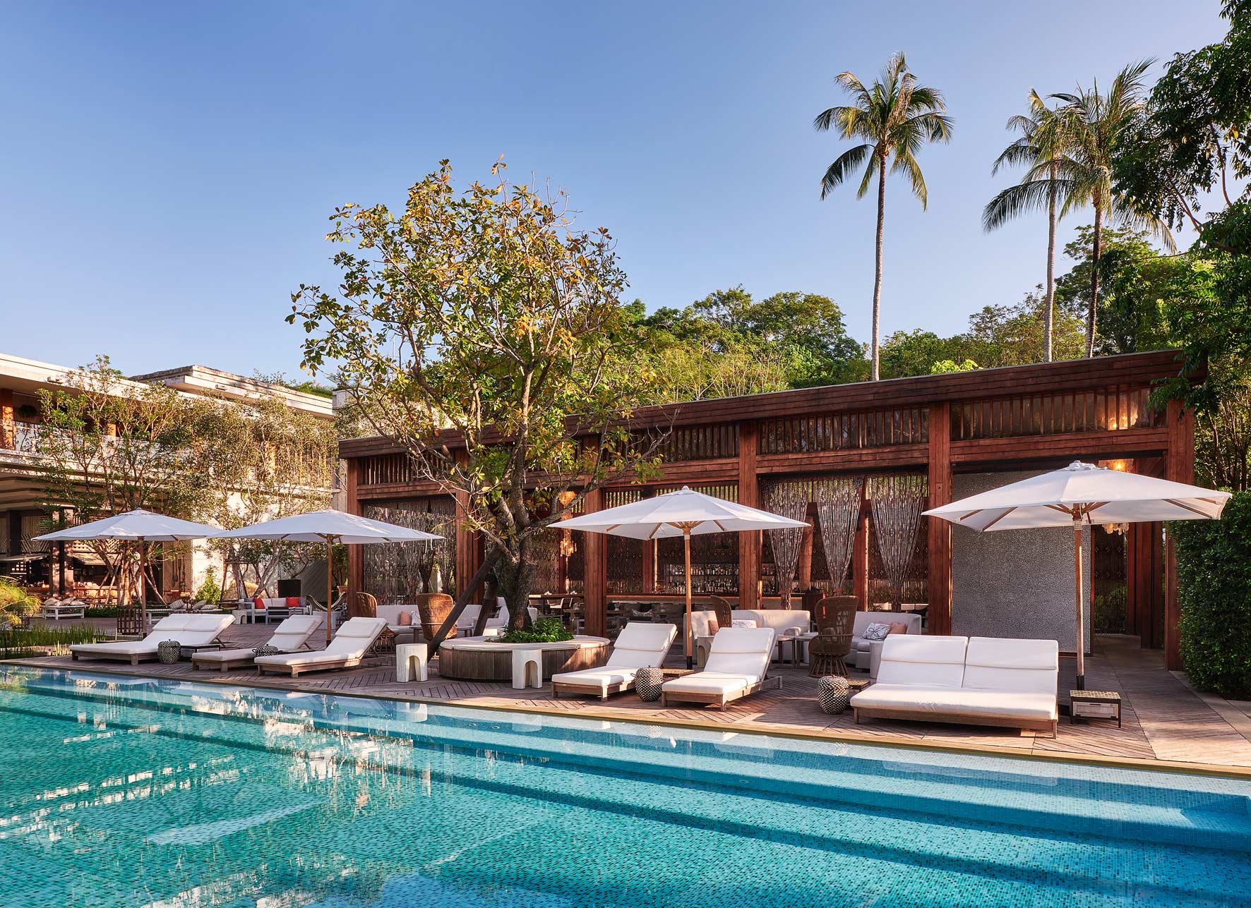 Rosewood Hotel, Phuket, Thailand. Architectural photographer Asia 