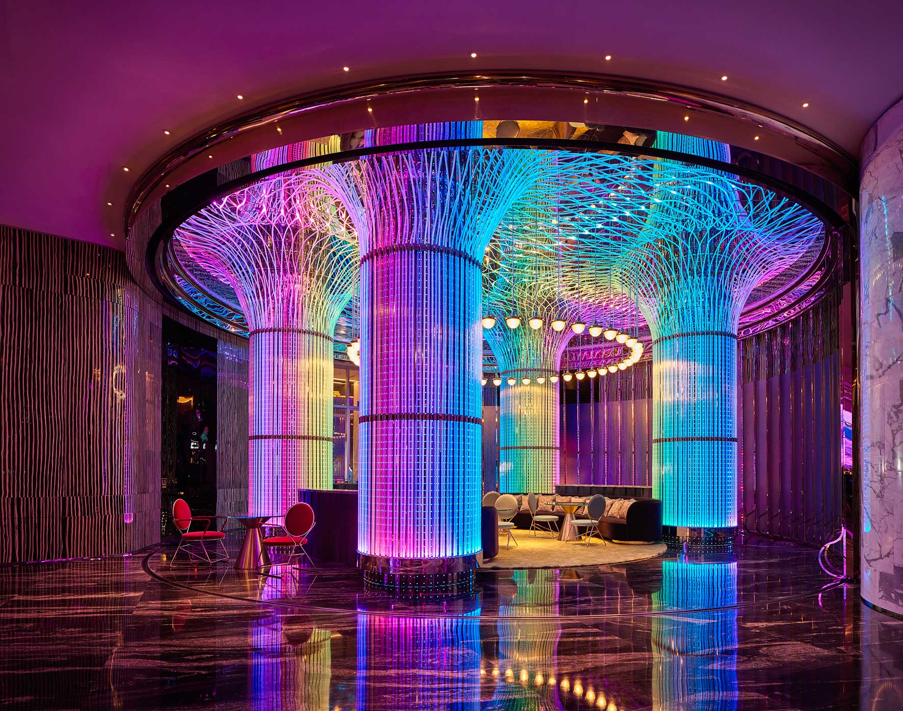 W Hotel Xian, China. Architectural photographer Singapore 