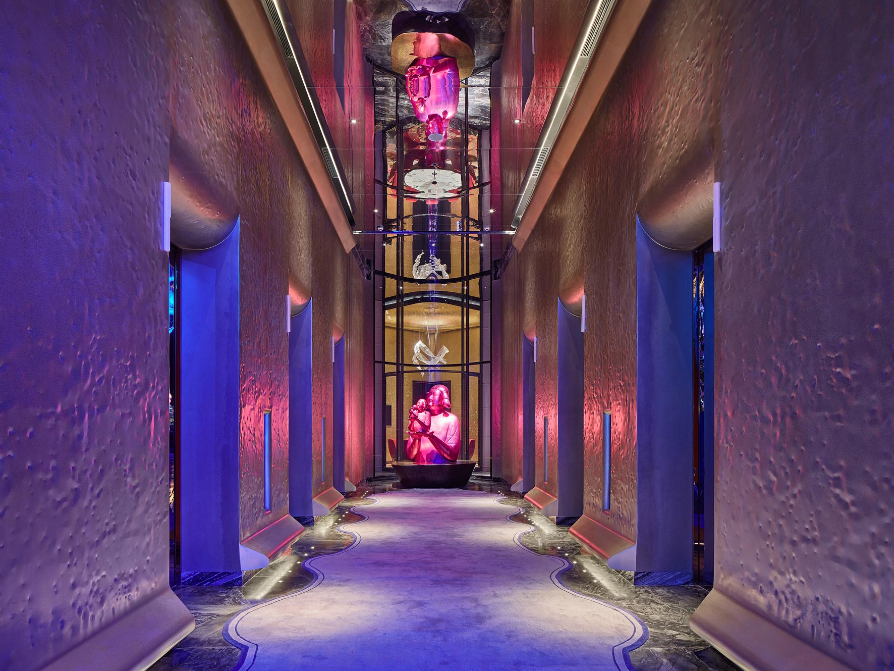 W Hotel Xian, China. Architectural photographer Singapore 