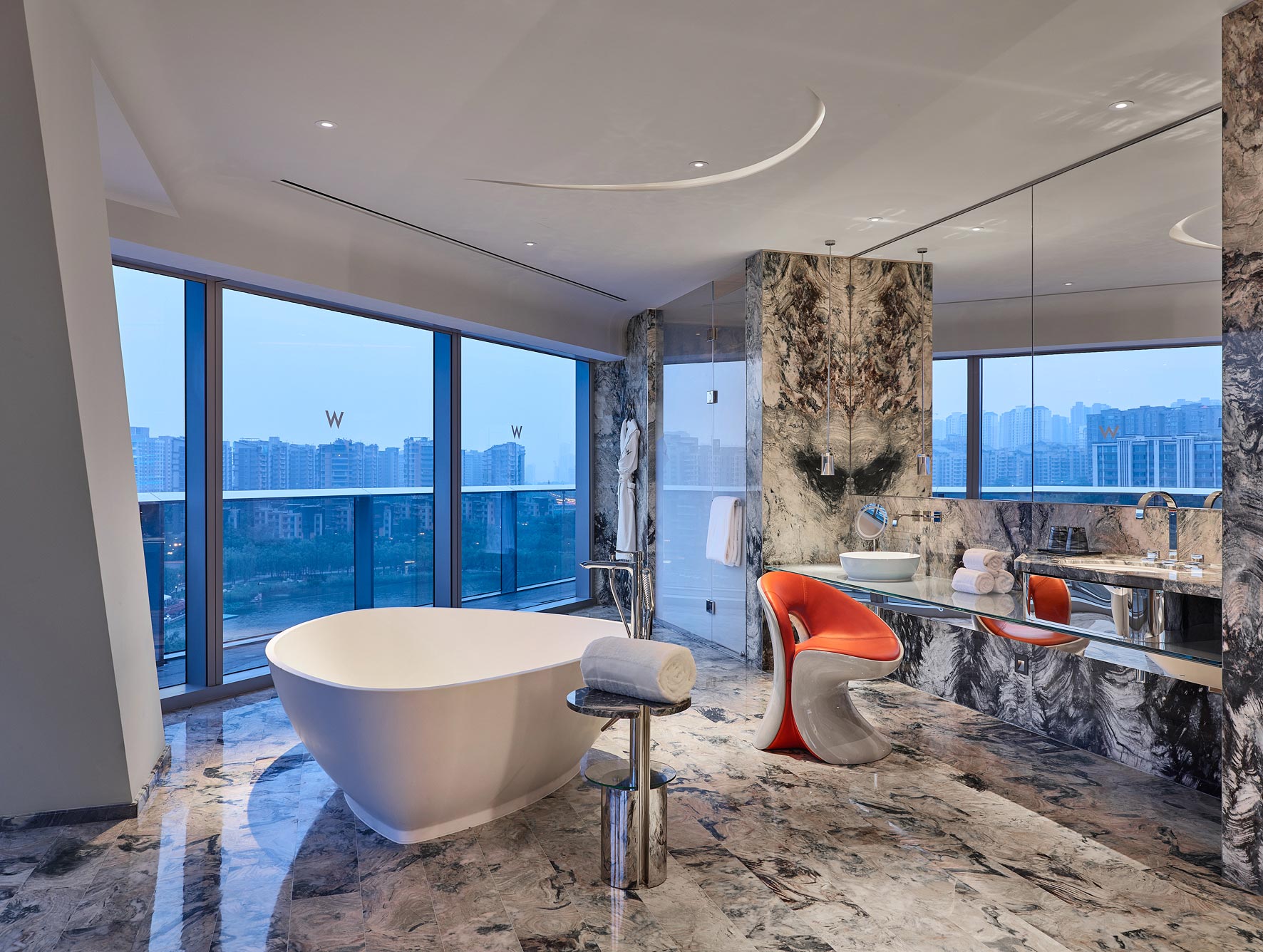 W Hotel Xian, China. Architectural photographer Singapore 